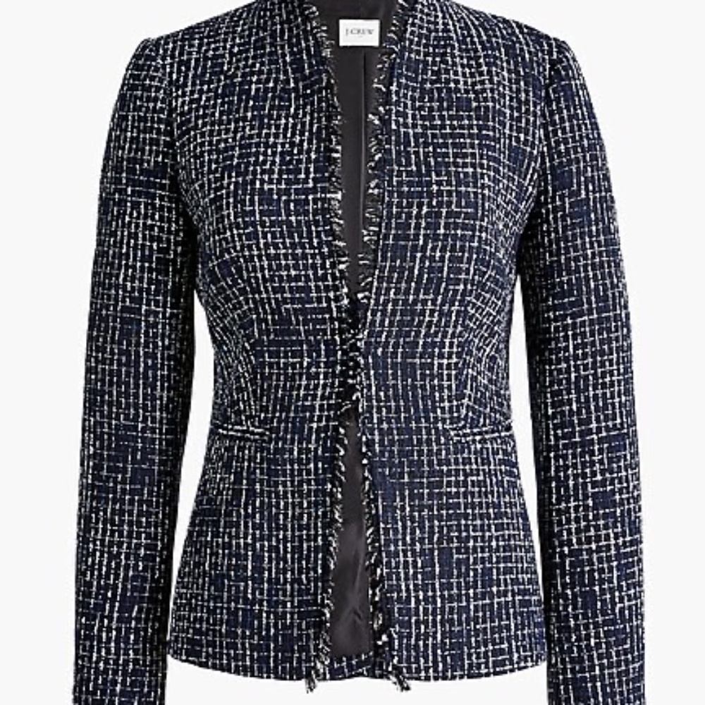 JCrew Tweed Broadway Blazer NWT